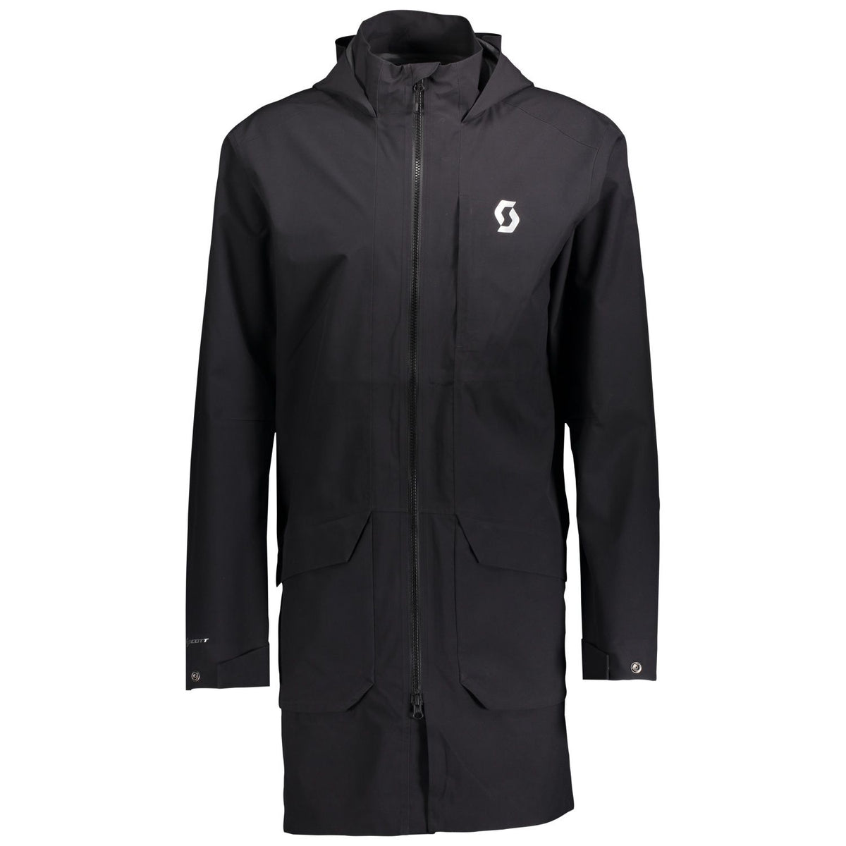 Chaqueta Scott Rain Coat FT Hombre Black/Grey