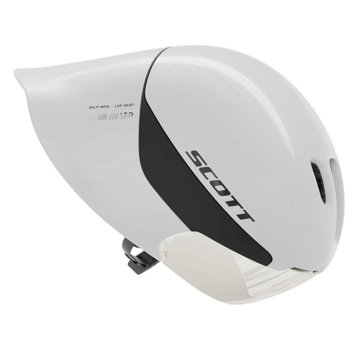 Casco Scott Split MIPS CE Mineral White