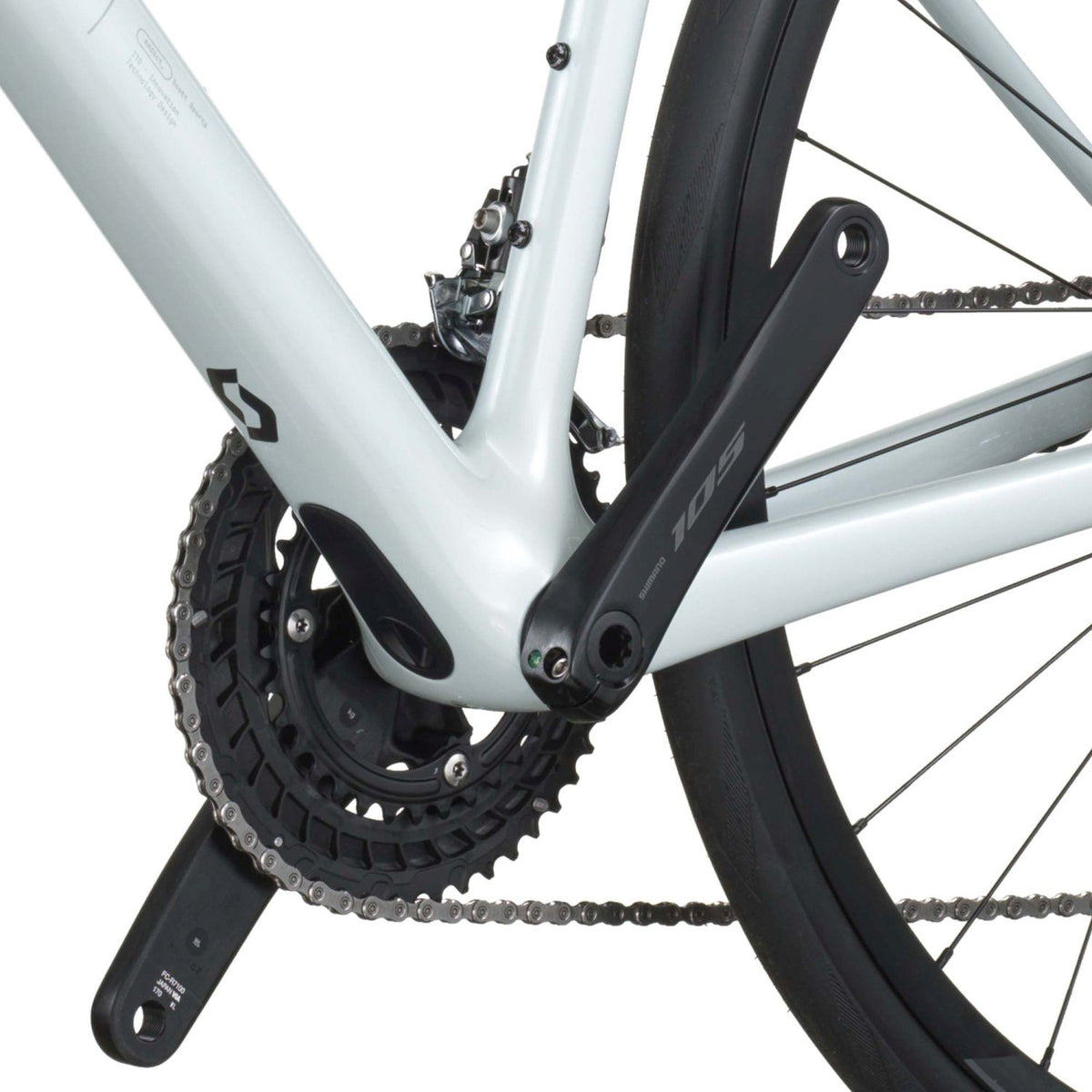 Scott Addict 50 2027 Cumulus White #6