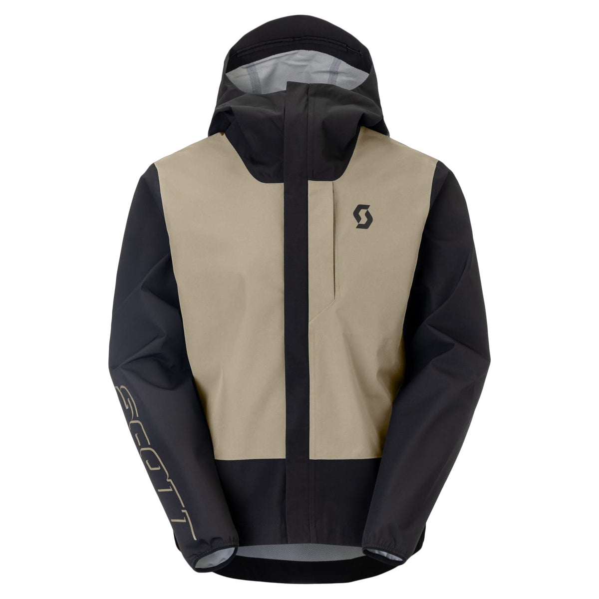 Chaqueta Scott Vertic 2.5L WP Hombre Black/Portobello Beige