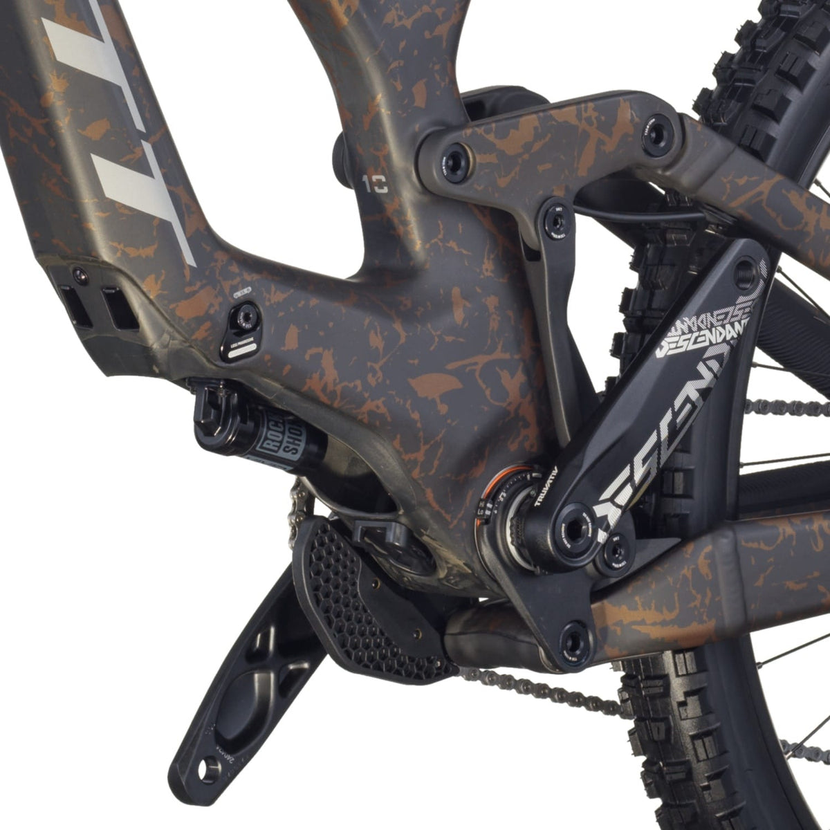 Scott Gambler 10 2026 Carbon Black/Crackle Bronze #7