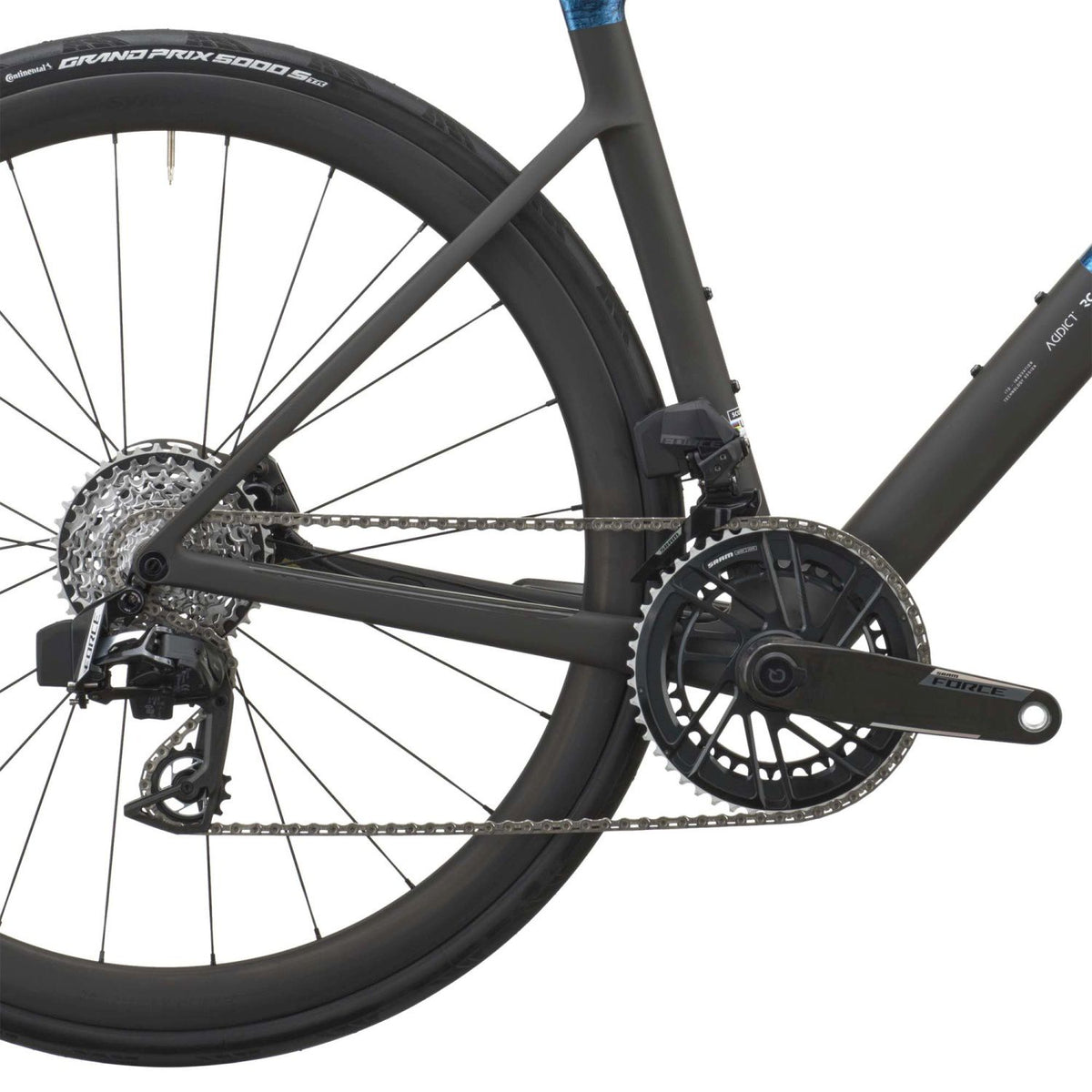 Scott Addict RC Team 2027 Watery Blue/Carbon Black #4