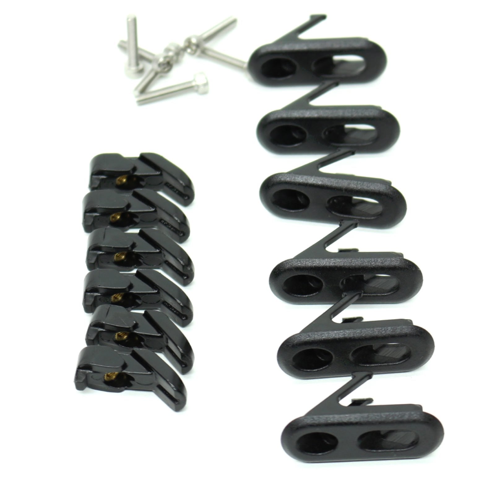 GuĂas Deslizantes Cannondale 2 Puertos Pack 6 Negro