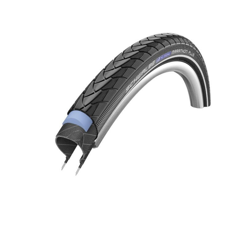 Cubierta Schwalbe Marathon Plus S-Guard HS440 TwinSkin Performance Endurance Rígida Negro
