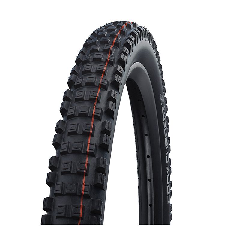 Cubierta Schwalbe Eddy Current Rear HS497 Evolution Super Gravity Tubeless Addix Soft Plegable Negro