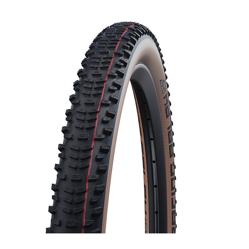 Cubierta Schwalbe Racing Ralph HS490 Evolution Super Race Tubeless Addix Speed Plegable Translúcido/Negro