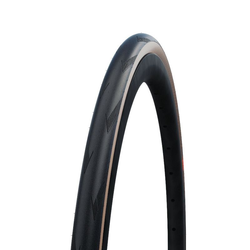 Cubierta Schwalbe Pro One HS493A Evolution V-Guard Addix Race Plegable Negro/Translúcido