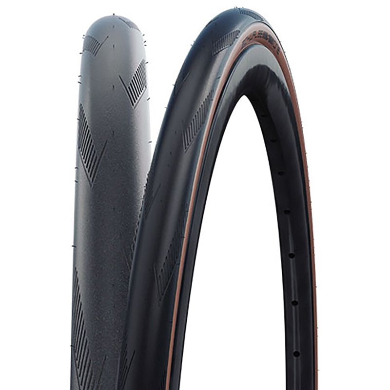Cubierta Schwalbe One HS462 Performance RaceGuard MicroSkin Addix Tubeless Plegable Negro/Marrón