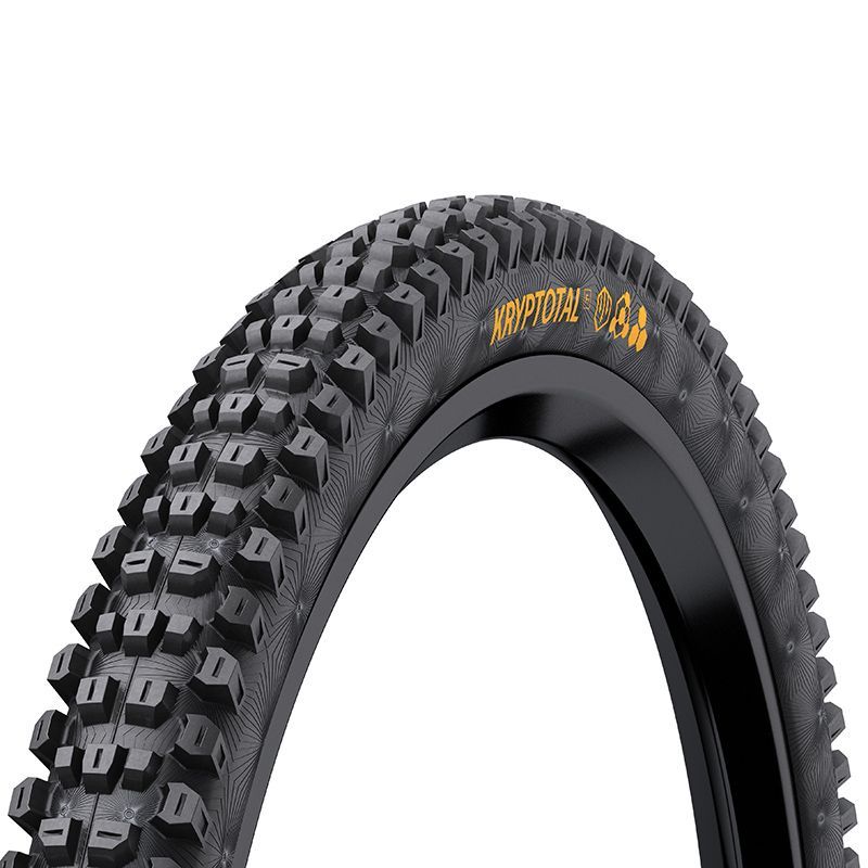 Cubierta Continental Kryptotal Downhill Delantera Soft Compound Tubeless Ready Plegable Negro