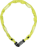 Abus Web 1200/60 Chain/Combination Lock Yellow