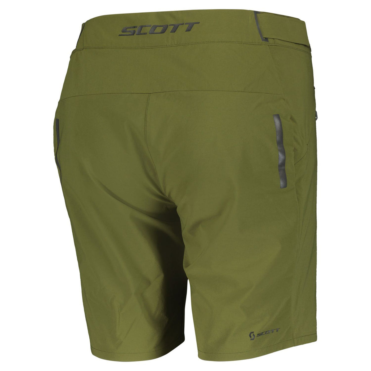 Pantalón Corto MTB Badana Scott Endurance Corte Holgado Mujer Fir Green #2