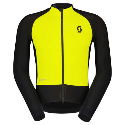 Chaqueta Scott RC Pro Warm Hybrid GTX Windstopper Hombre Negro/Sulphur Yellow