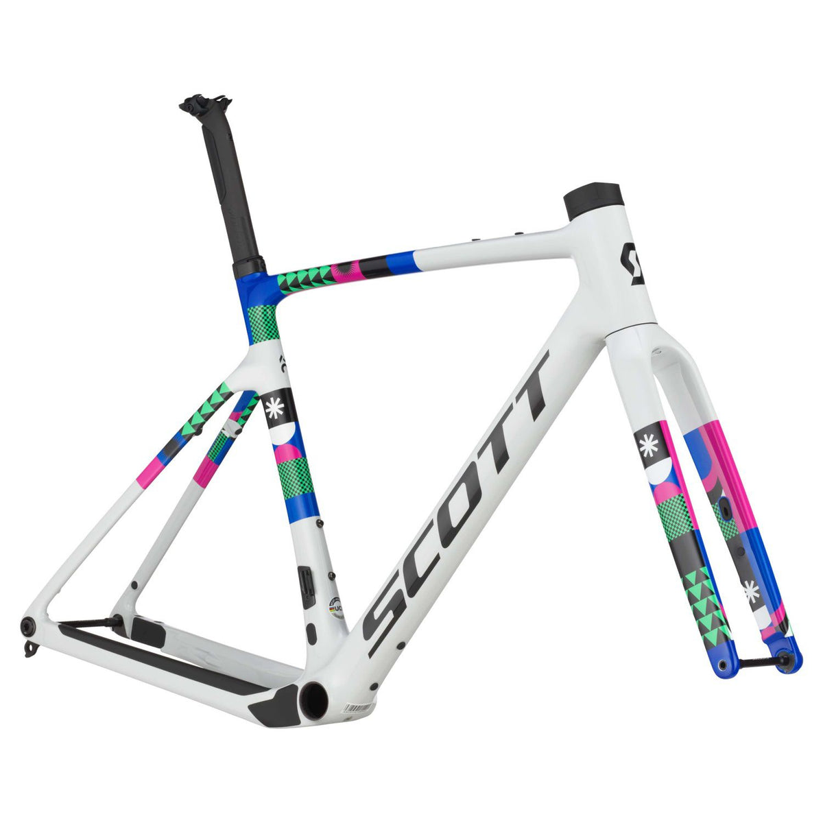 Cuadro Scott Addict Gravel RC HMX 2025 Beluga Grey #3