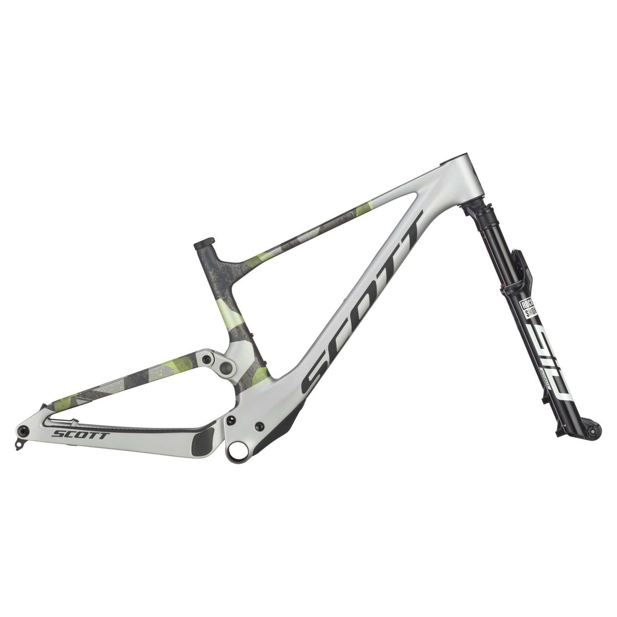 Cuadro Horquilla Scott Spark RC World Cup HMX 2025 Ice Grey/Progressive Grey