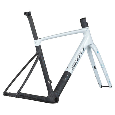 Cuadro Scott Addict RC Pro HMX 2026 Cumulus White/Carbon #2