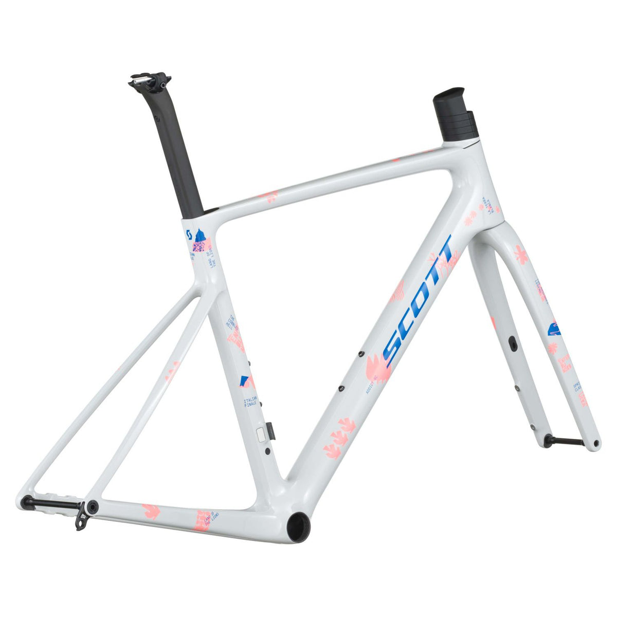 Cuadro Scott Addict RC Team HMX 2026 Beluga Grey #2