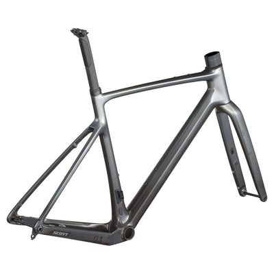 Cuadro Scott Addict Gravel Team HMF 2026 Chrome Silver #2