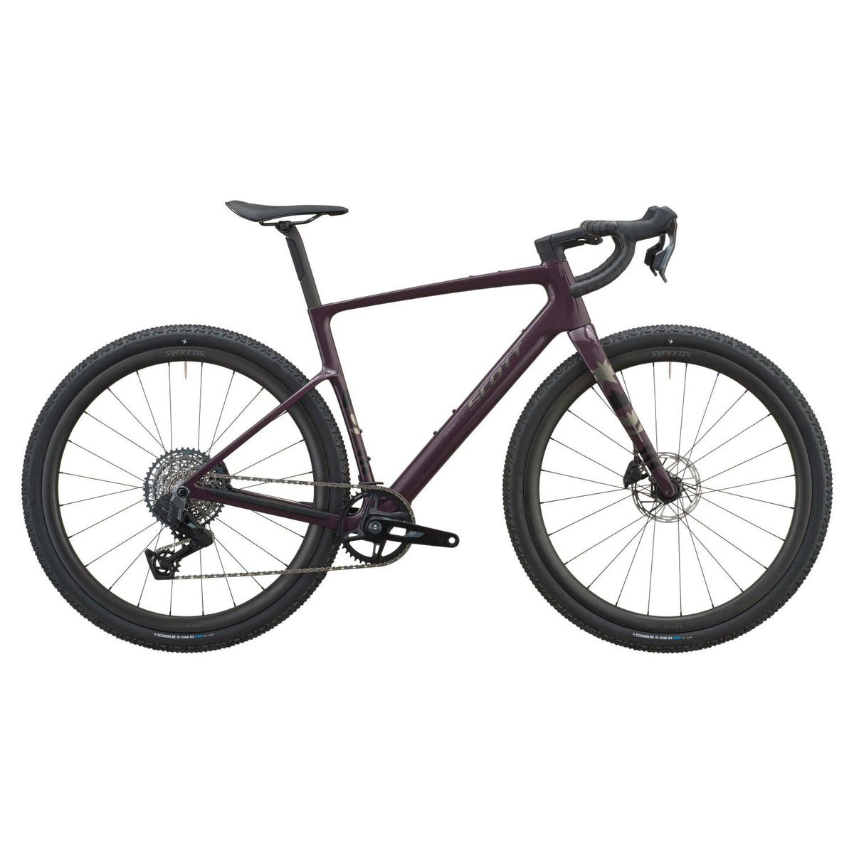 Scott Addict Gravel 30 2027 Mulberry Purple #2