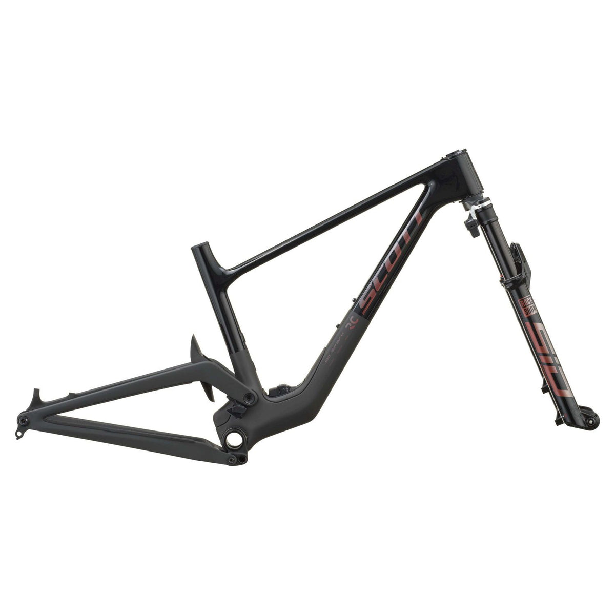 Cuadro Horquilla Scott Spark RC SL 2027 Piano Black/Carbon Black #2