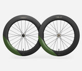 Oquo Road Wheelset RA80LTD Shimano HG Racing Green Matt