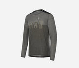 Hiru Lab Merino Long Sleeve T-Shirt Men's Stone