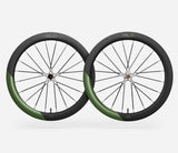 Oquo Road Wheelset RA57LTD CS Shimano HG Racing Green Matt
