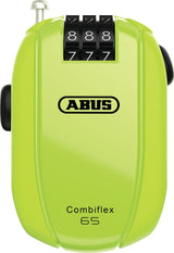 Abus Combiflex StopOver 65 Combination Lock Neon