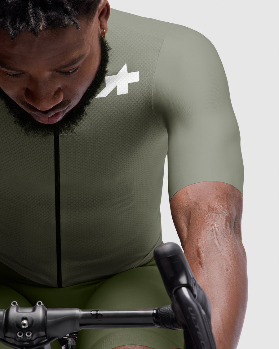 Maillot Manga Corta Assos Mille GT S11 Hombre Evo Edge Green #9