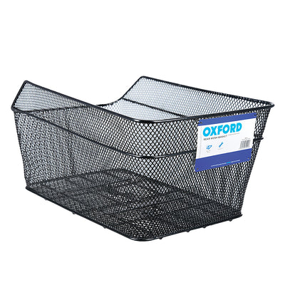 Cesta Trasera Oxford Alambre Ajustes Negro