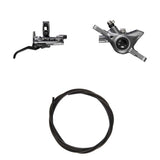 Hydraulic Disc Brake Kit Shimano XTR BR-M9200/BL-M9220 Rear/Right Resin Non-Finned/Adapter 1700mm Hose Black