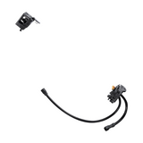 Shimano Steps Battery Mount BM-E8035 Lock Cylinder 250mm Gen. 1 Key Hole Black