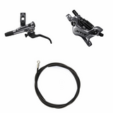 Hydraulic Disc Brake Kit Shimano XTR BR-M9120/BL-M9120 Front/Left Resin Finned Without Adapter 1000mm Hose Black