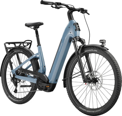Bicicletas Electricas eUrbanas Tesoro Neo 2 Low Step-Thru Cannondale 2025 Storm Cloud