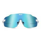 Koo Supernova Sunglasses White/Turquoise