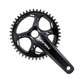 Crankset Shimano GRX FC-RX820-1 Hollowtech II 44t 12s Without Bottom Bracket Black