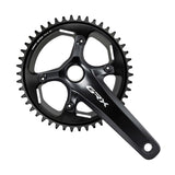 Crankset Shimano GRX FC-RX820-1 Hollowtech II 46t 12s Without Bottom Bracket Black