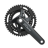Crankset Shimano Cues FC-U8000-2 Hollowtech II 46/32t 11s Without Bottom Bracket Chain Guide Black