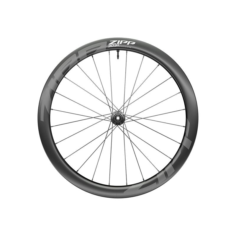 Rueda Delantera Zipp 303 S Tubeless Hookless Freno Disco Center Lock 12x100mm Carbono