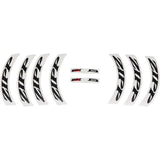Zipp 303 Borderless Logo Sticker Kit 1 Wheel Matte Black
