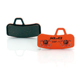 Xlc BP-O22 Brake Pad Set Organic/Steel Hayes Stroker Ace Orange