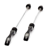 XLC QR-L02 Front/Rear Wheel Quick Release Set Aluminium/Chrome Black