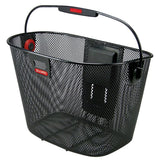 Klickfix Fine Mesh Front Basket Without Adapter 16L Black