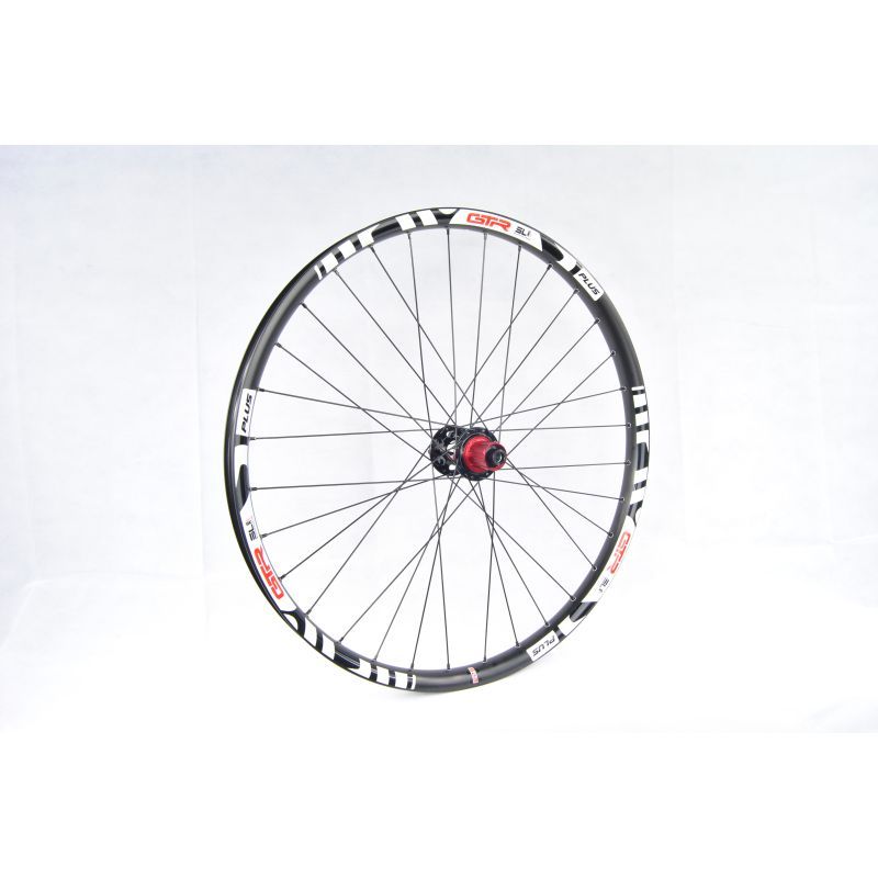 Rueda Trasera Gurpil GTR SL35 Boost Plus Tubeless Ready Freno Disco Center Lock Blanco