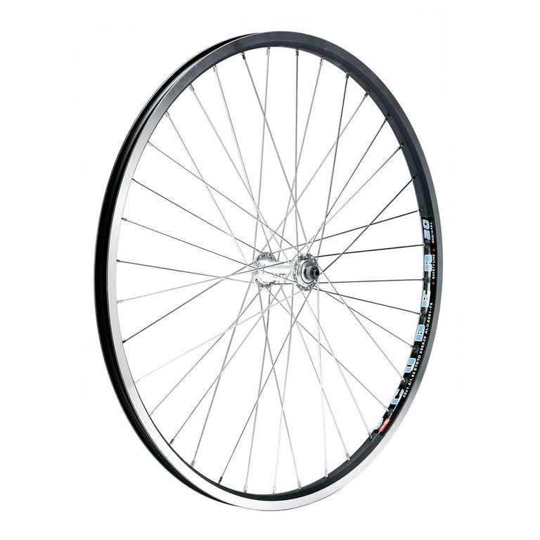Rueda Delantera Gurpil Cyber Radio Galvanizado Negro