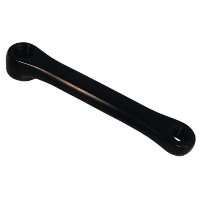 Biela Izquierda Mijnenpieper 170mm Eje Rombo Aluminio Negro