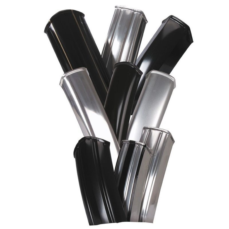 Juego Guardabarros Büchel 28x1.75 54mm Acero Inoxidable Plata