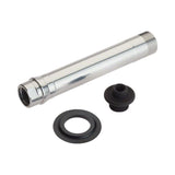 Front Axle For Campagnolo Hubs 17mm Silver