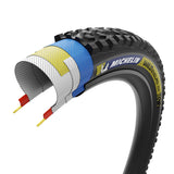 Michelin Wild Enduro Rear Racing Line Folding Tire Black