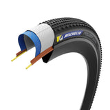 Michelin Power Gravel Competition Line Folding Tire Black