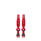 Muc-Off Big Bore Lite 35mm Tubeless Valve Set Red